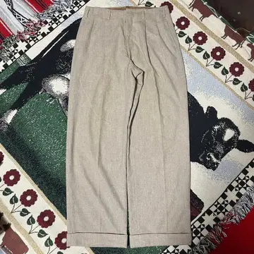 50s 로카빌리 울 슬랙스 빈티지 검색용(개버딘