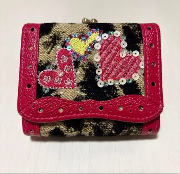 싱크비! 이단 접이식 개구리 입 지갑