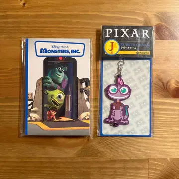 몬스터즈 잉크 엽서 세트와 러버 참