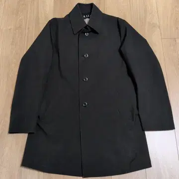 MAJI 블랙 스텐카라 코트