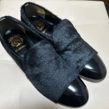 chausser 슈즈 블랙 송치 소재의 멋진 신발