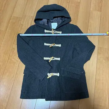 note et silence. 더플 코트 M 사이즈 다크 그레이