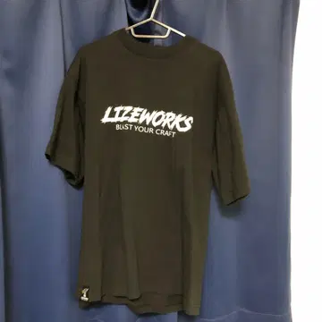 라이즈웍스 LIZEWORKS 블랙 T셔츠 L 사이즈