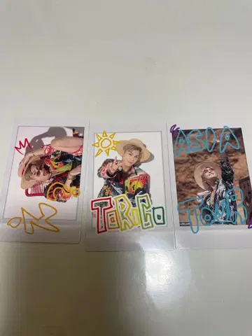 이와타 타카노리 스티커 카드 SPACE COWBOY 3장 세트