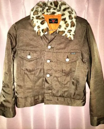 Fiorucci 브라운 데님 자켓