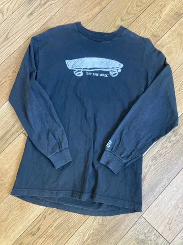 VANS 롱 T셔츠 올드 서프 올드 스케이트