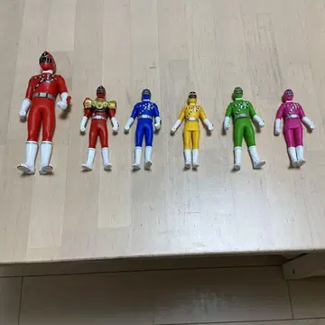 열차전대 토큐저 소프트 비닐 인형 세트 판매