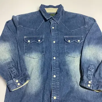 VITAL 던가리 셔츠 새상품급