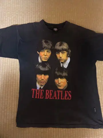 The Beatles 티셔츠 블랙