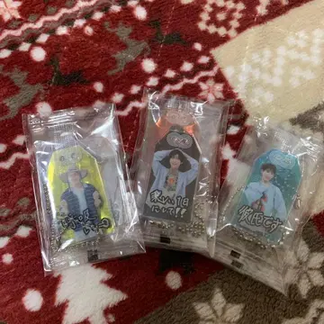 SnowMan 오마모리 키링 전원