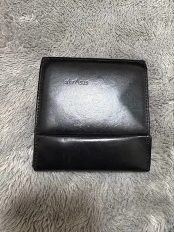 아브라스 블랙 접이식 지갑
