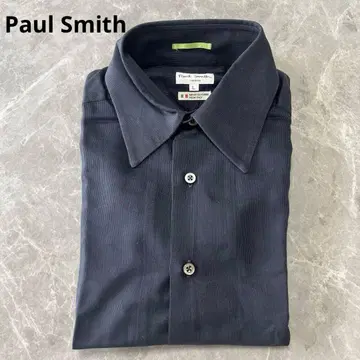 [새상품급] Paul Smith 블랙 L 사이즈 무지 셔츠