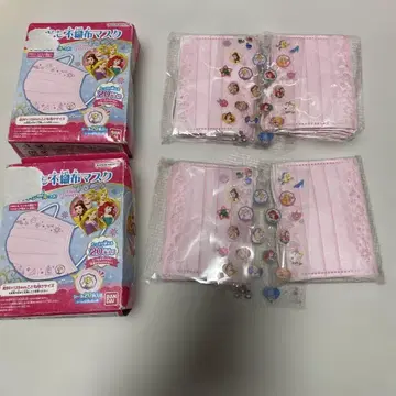 디즈니 프린세스 부직포 마스크 20개입