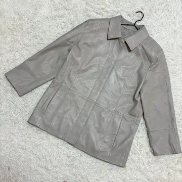 CECI OU CELA 가죽 자켓 가죽 자켓 자켓 스탠 칼라