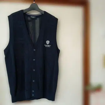 새상품급 Munsingwear 네이비 베스트