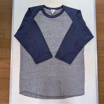 유나이티드 애슬레 1092-01 7부 기장 베이스볼 셔츠 T셔츠