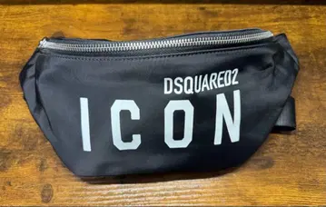 DSQUARED2 ICON 바디백 블랙