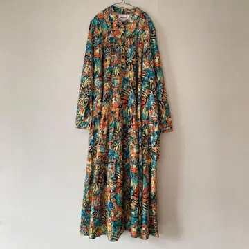 manana suerte 썬플라워 올 패턴 원피스