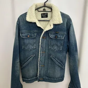 Wrangler 데님 자켓 인디고 블루 보아 자켓