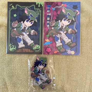 귀멸의 칼날 할로윈 아크릴 스탠드 엽서 토미오카 기유