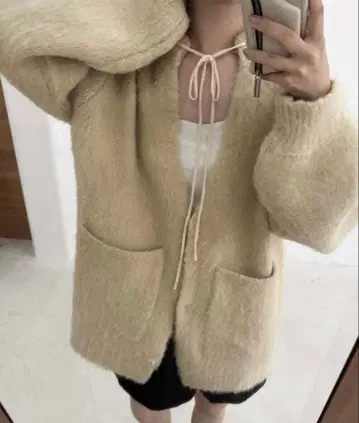 lawgy fluffy soft touch knit cardigan