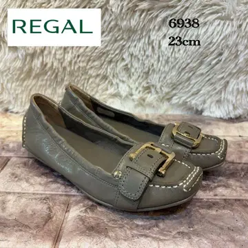 새상품급 REGAL 리걸 드라이빙 로퍼 23 카키