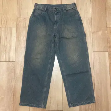 NULL TOKYO 25ss BEAMS 별주 페인터 데님 팬츠