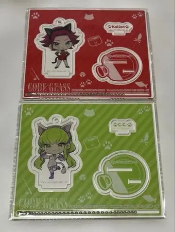 코드기어스 반역의 를르슈 아크릴 스탠드 키링 C.C. 카렌