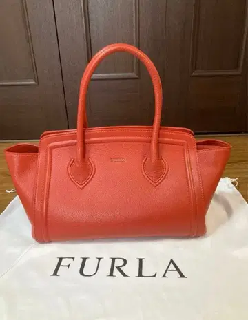 FURLA 칼리지 토트백 오렌지