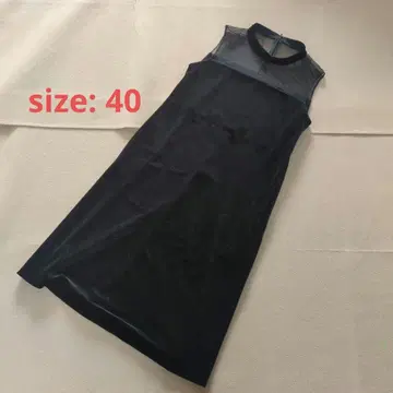 FOXEY DAISY VELOUR 튤 도트 원피스