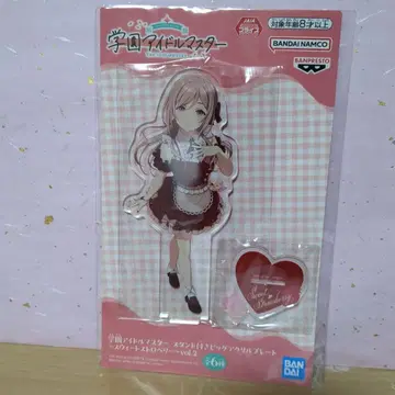 학마스 스탠드 포함 빅 아크릴 플레이트 스위트 스트로베리 히메사키 리나미