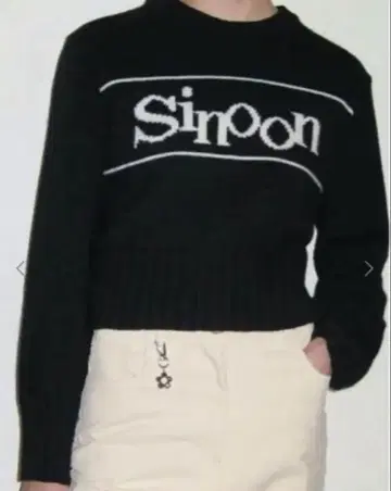 sinoon 니트 블랙