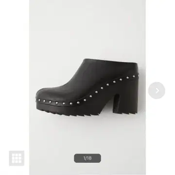 moussy 부츠 블랙 블랙