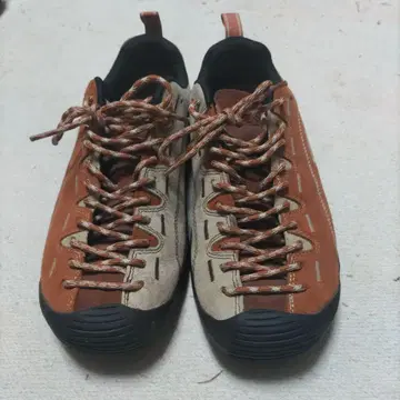 KEEN 클라이밍 신발 오렌지/베이지