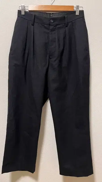 플란넬 울 팬츠 phlannel 슬랙스 2 블랙