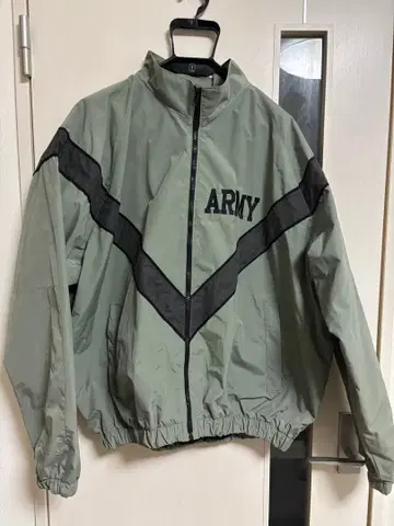 미군 U.S.ARMY ARMY 로고 올리브 그린 자켓
