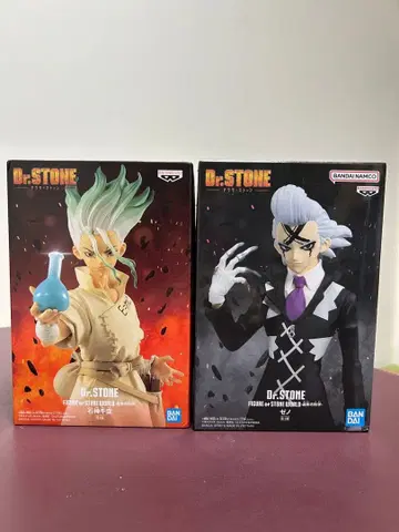 닥터스톤 Dr.STONE 피규어 이시가미 센쿠 & 제노