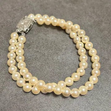 진주 팔찌 유품 정리 액세서리 각인 있음