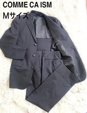 COMME CA ISM 셋업 우루 100% M 사이즈 그레이 포멀