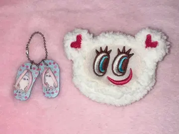 헤이세이 여자아이 레트로 나카무라 군 마메고마 비치 샌들 키링