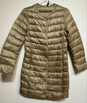 유니클로 UNIQLO 울트라 라이트 다운 컴팩트 코트 베이지