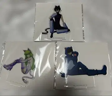 코드 기어스 반역의 를르슈 아크릴 스탠드 스자쿠 C.C. 고양이