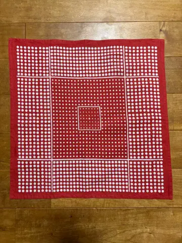 60s 데드스탁 반다나 레드 미국제