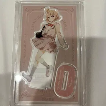 유루유리 x 오오무로가 아토레 아키하바라 아크릴 스탠드 오오무로 나데시코