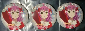 러브 라이브 텐노지 리나 캔뱃지 3개 무지개 토키메키 winter