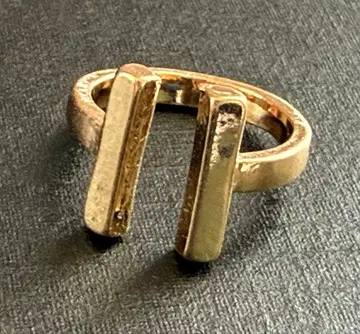 아쉬페프랑스 골드 컬러 반지 심플한 디자인 5.5호