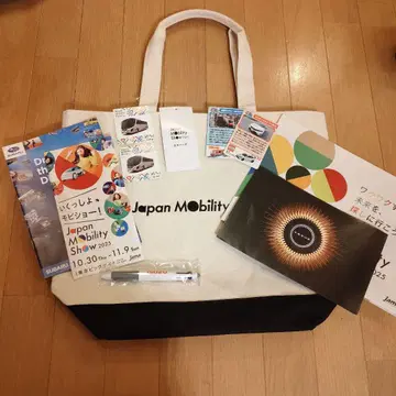 재팬 모빌리티 쇼 2025 에코백 토트백