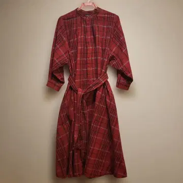 cardo fabrica 체크 원피스