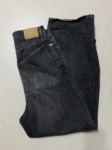 ok.soon 와이드 데님 블랙 블랙 사이즈 3