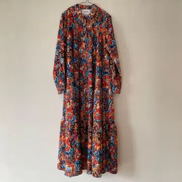 manana suerte 썬플라워 올 패턴 원피스